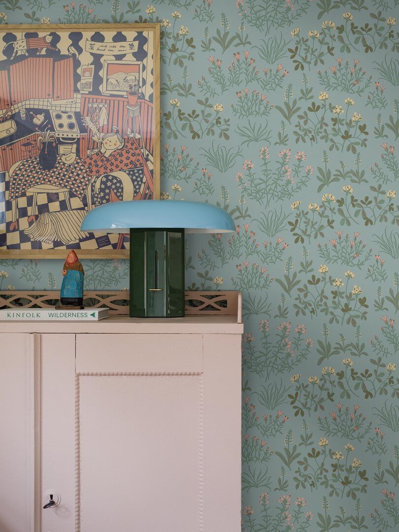 Tapeta polne kwiaty Boras Tapeter 5802 Noras Ang Nordic Folk