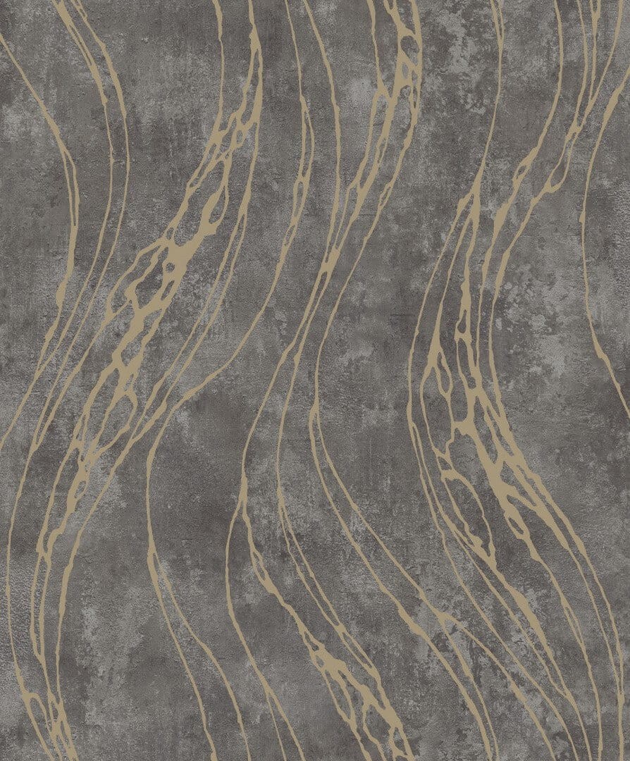 Tapeta beton i fale Grandeco Boutique TJ3102 Time 3 - 106 cm szer.