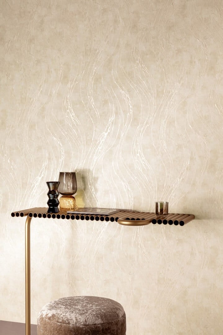 Tapeta beton i fale Grandeco Boutique TJ3104 Time 3 - 106 cm szer.