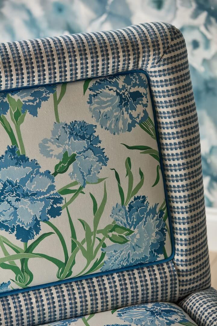 Tkanina ze wzorem kwiatów Harlequin 121248 Fleur de Joie Idyllic