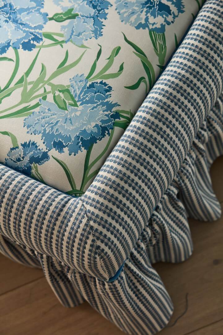 Tkanina haftowane paski Harlequin 134063 Pepita Stripe Idyllic