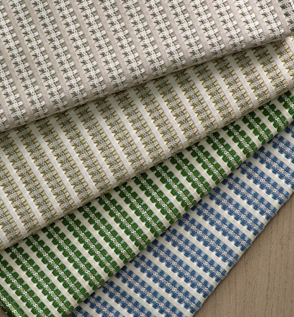 Tkanina haftowane paski Harlequin 134065 Pepita Stripe Idyllic