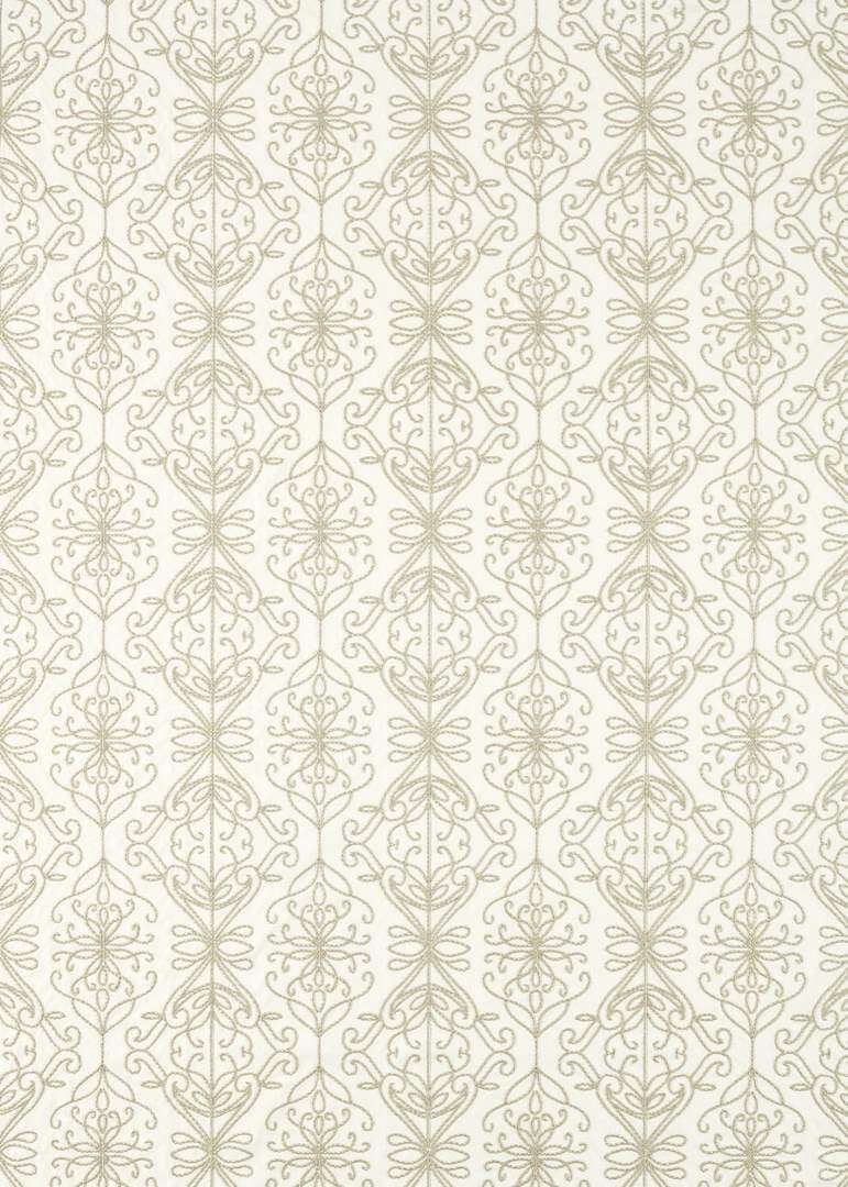 Tkanina haftowany ornament Harlequin 134069 Java Linen Idyllic