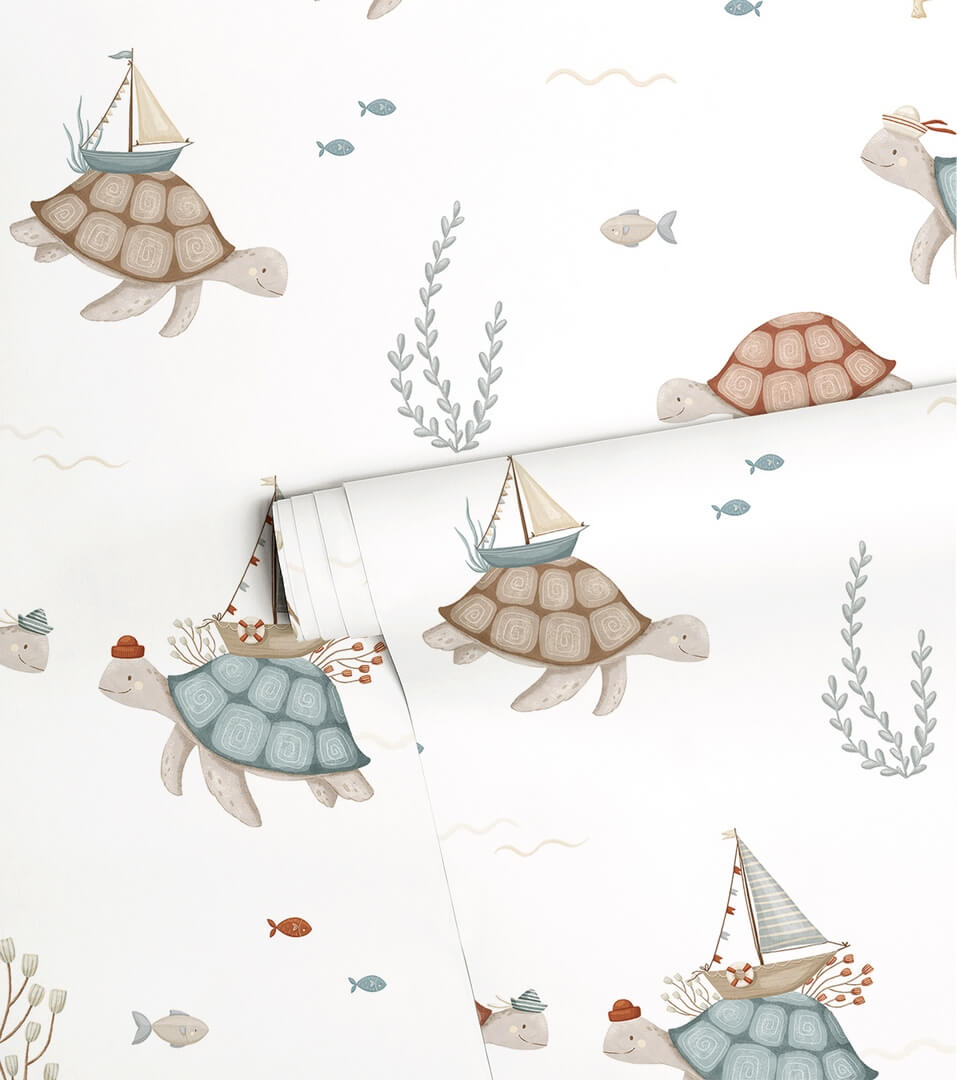 Tapeta żółwie Lilipinso H0776 Turtles At Sea
