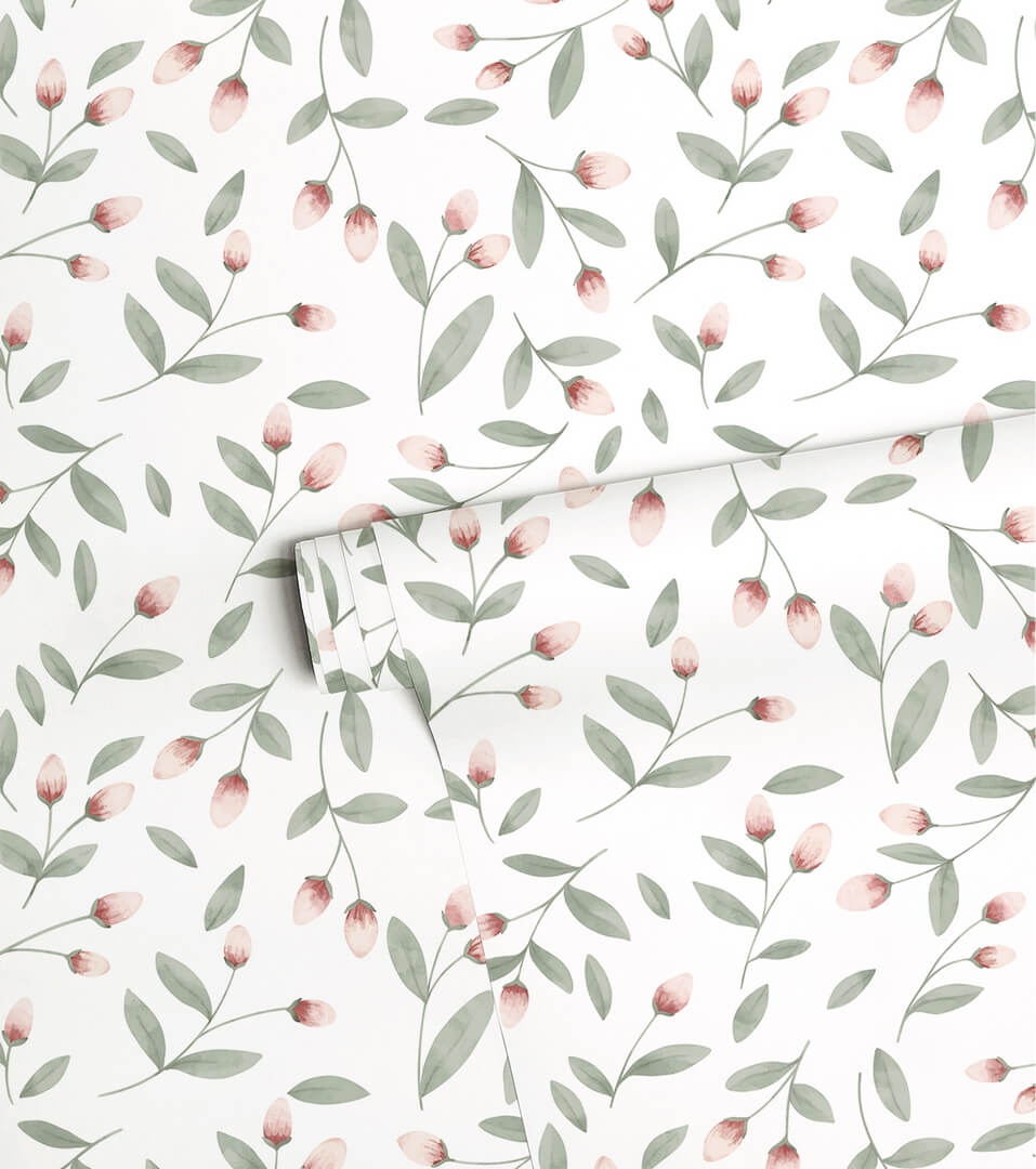 Tapeta pąki kwiatów Lilipinso H0784 Flower Buttons
