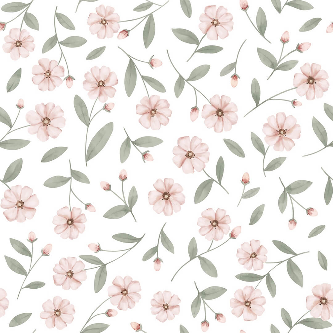Tapeta kwiaty Lilipinso H0786 Sparkle And Flower Buds