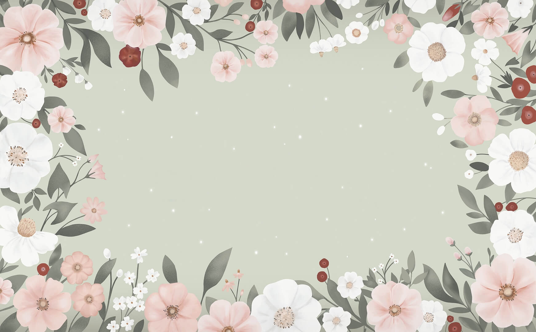 Mural kwiaty Lilipinso H0783 Harmonie Florale
