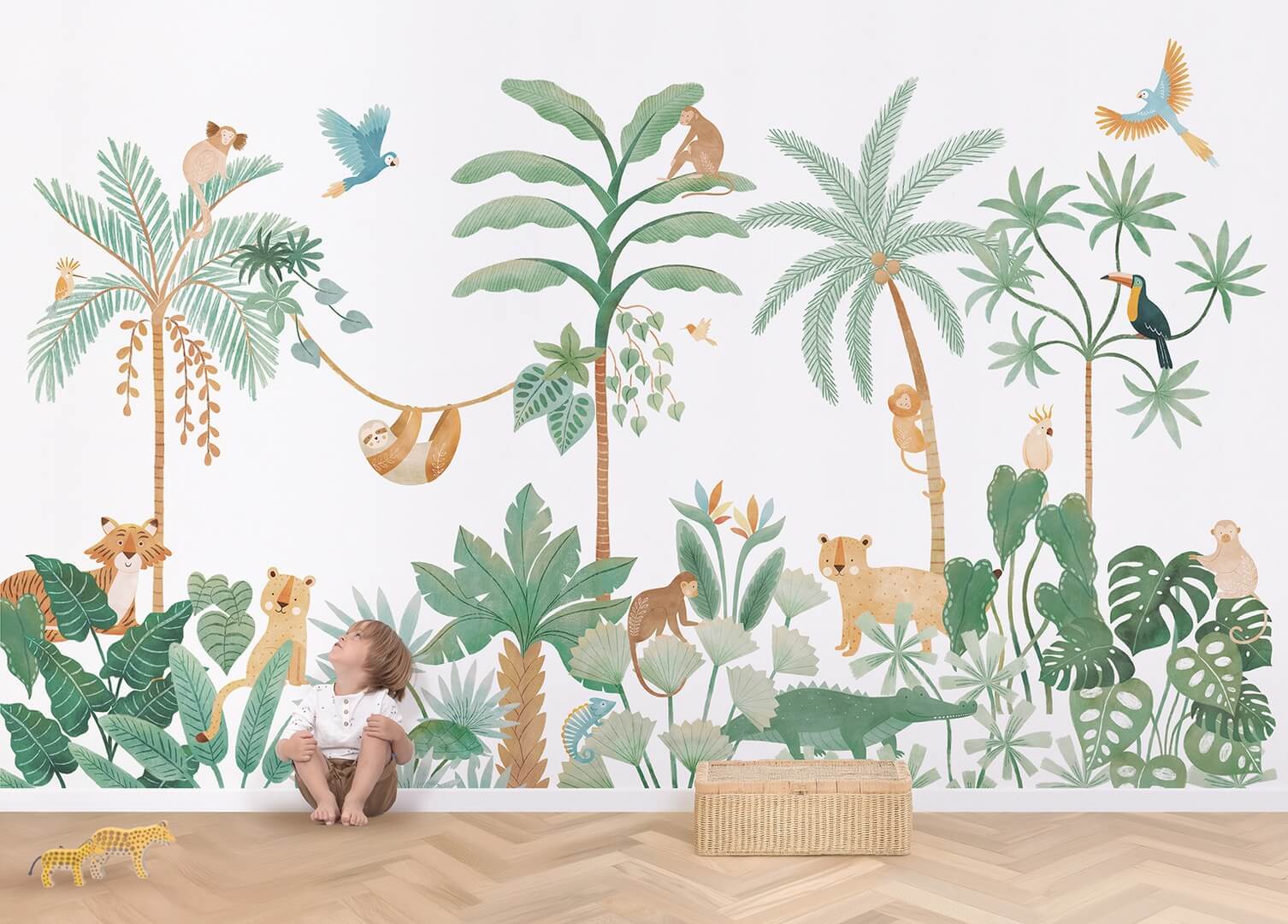 Mural dżungla Lilipinso H0797 Jungle Animals