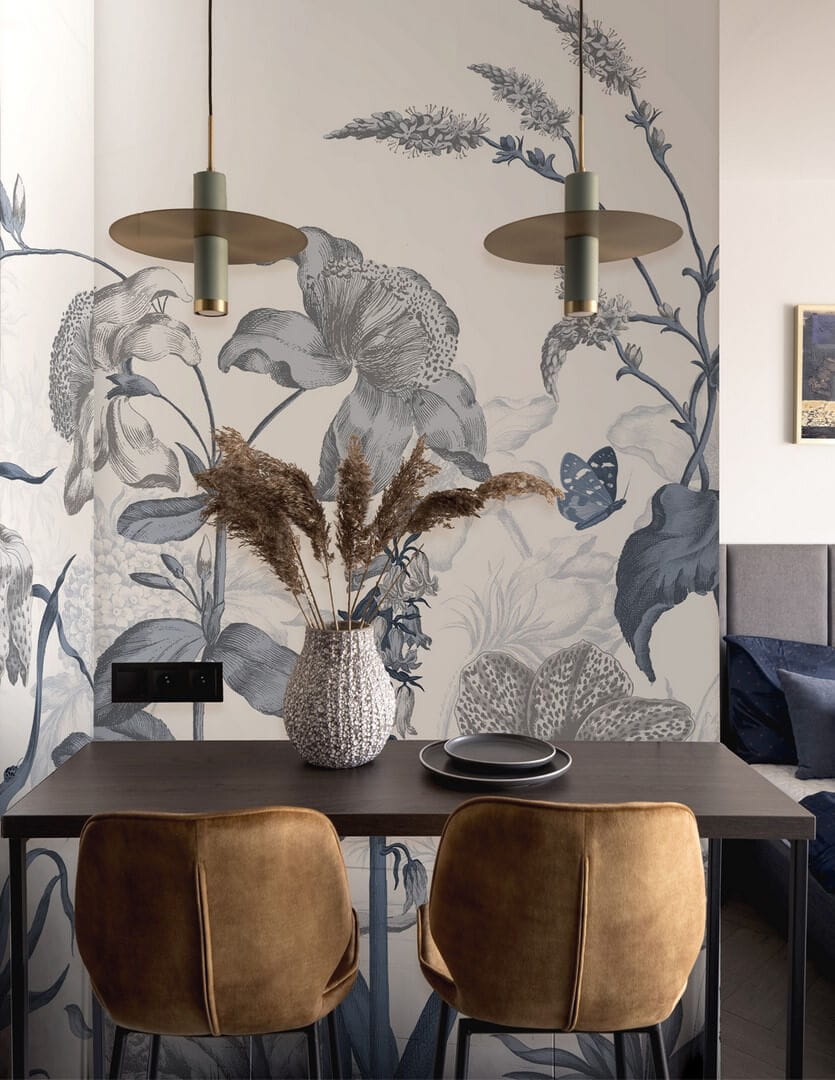 Mural polne kwiaty PaperMint Jardin Anglais 1158