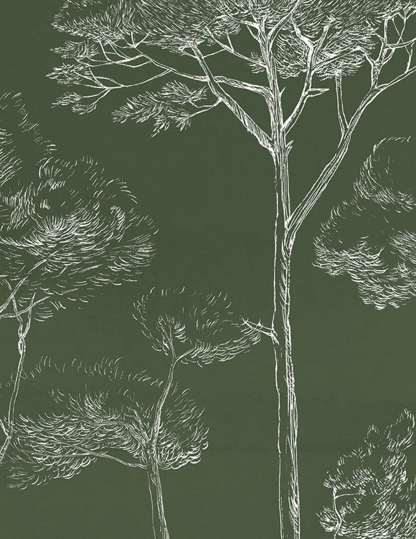 Mural sosny PaperMint Sous Les Pins 1200