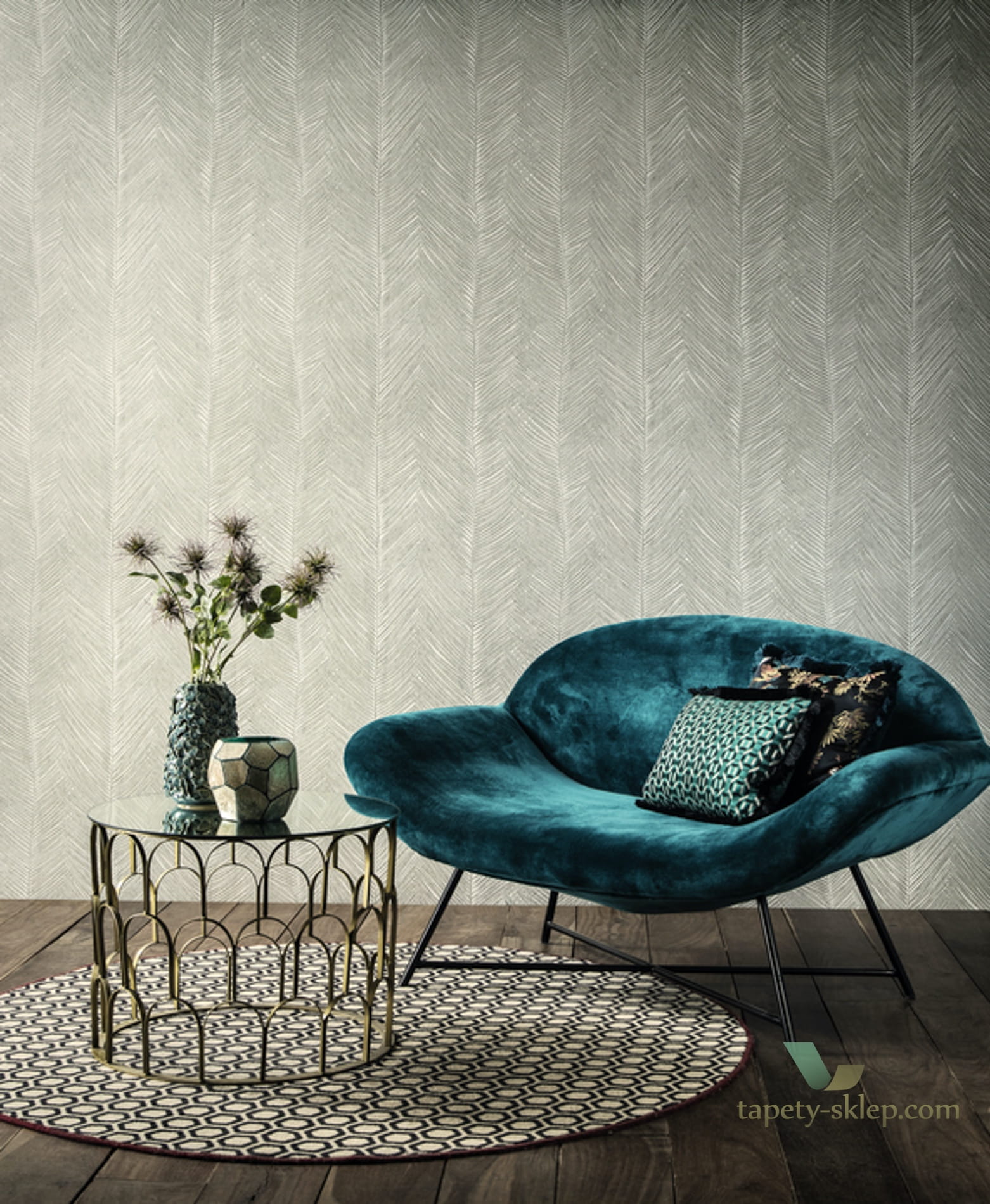 1 szt / 24 H Tapeta Jodełka Arte Talamanca 11043 Travellers Essentials