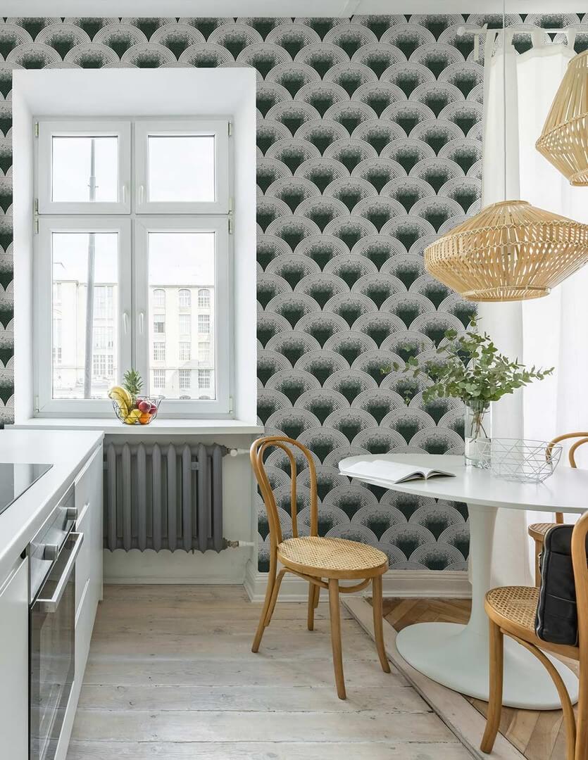 Tapeta mozaika Papermint Mosaic 940 Gris Classics