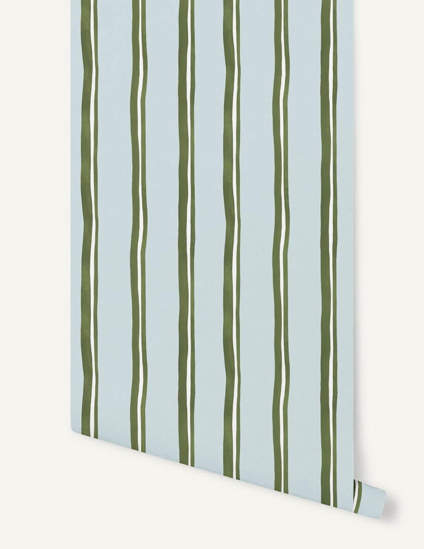 Tapeta paski Papermint Ombrellone 1138 Menthe a l'eau Classics