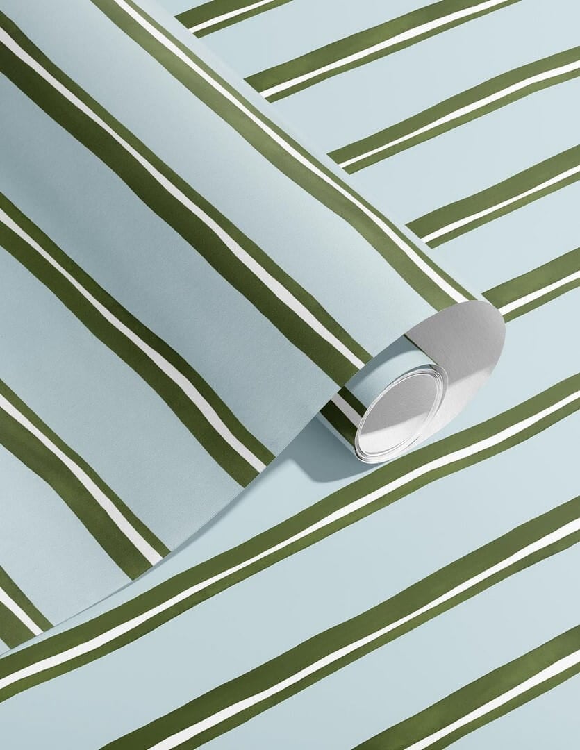 Tapeta paski Papermint Ombrellone 1138 Menthe a l'eau Classics