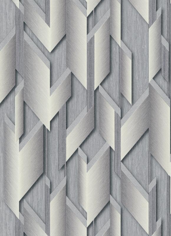 ! PROMO ! Tapeta geometryczna Erismann 10145-10 Fashion For Walls 2 GMK - na stanie 4 rolki
