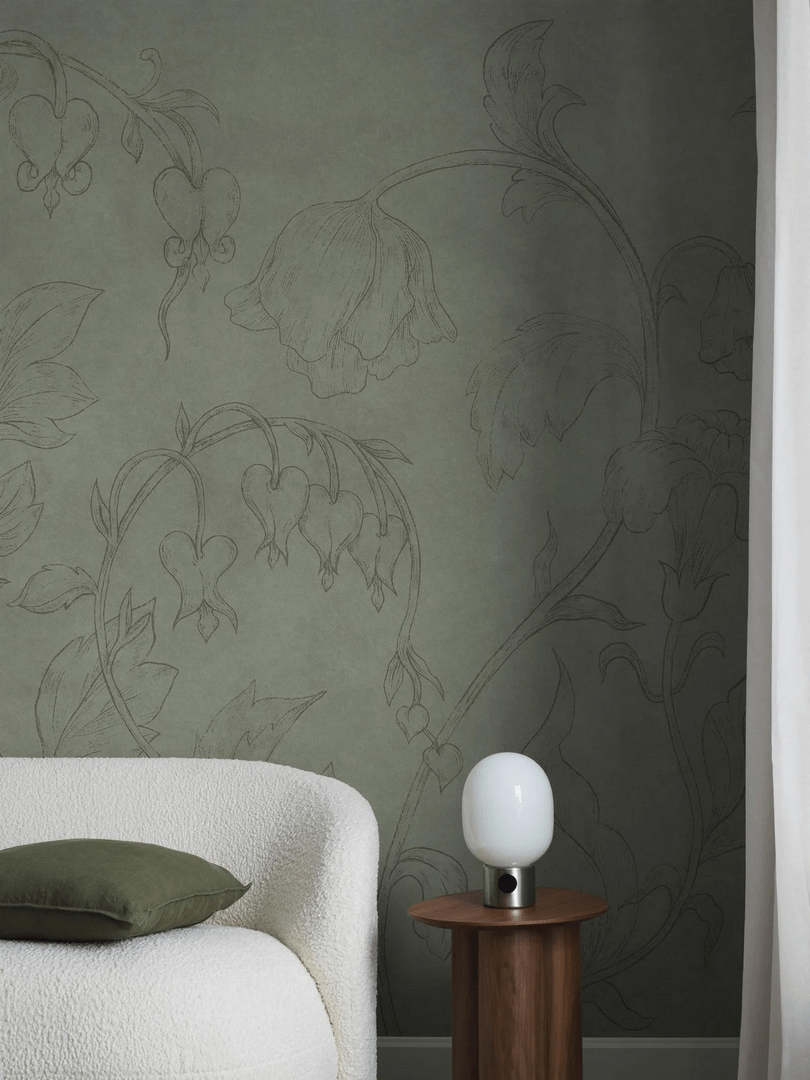 Mural kwiaty Boras Tapeter Studio 9600W Burning Heart