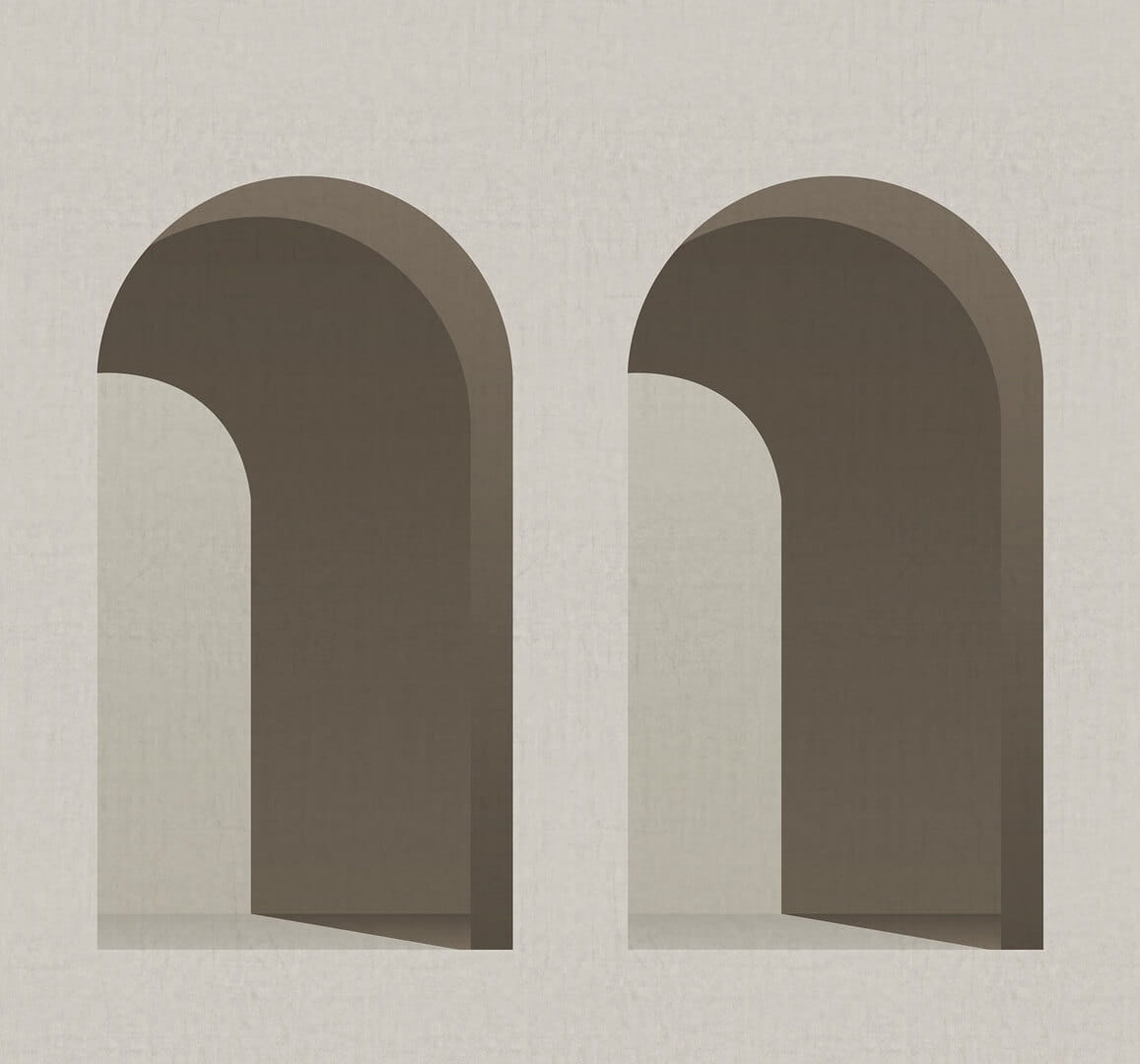 Fototapeta architektoniczne łuki Rebel Walls R18620 Arch Sand Simplicity