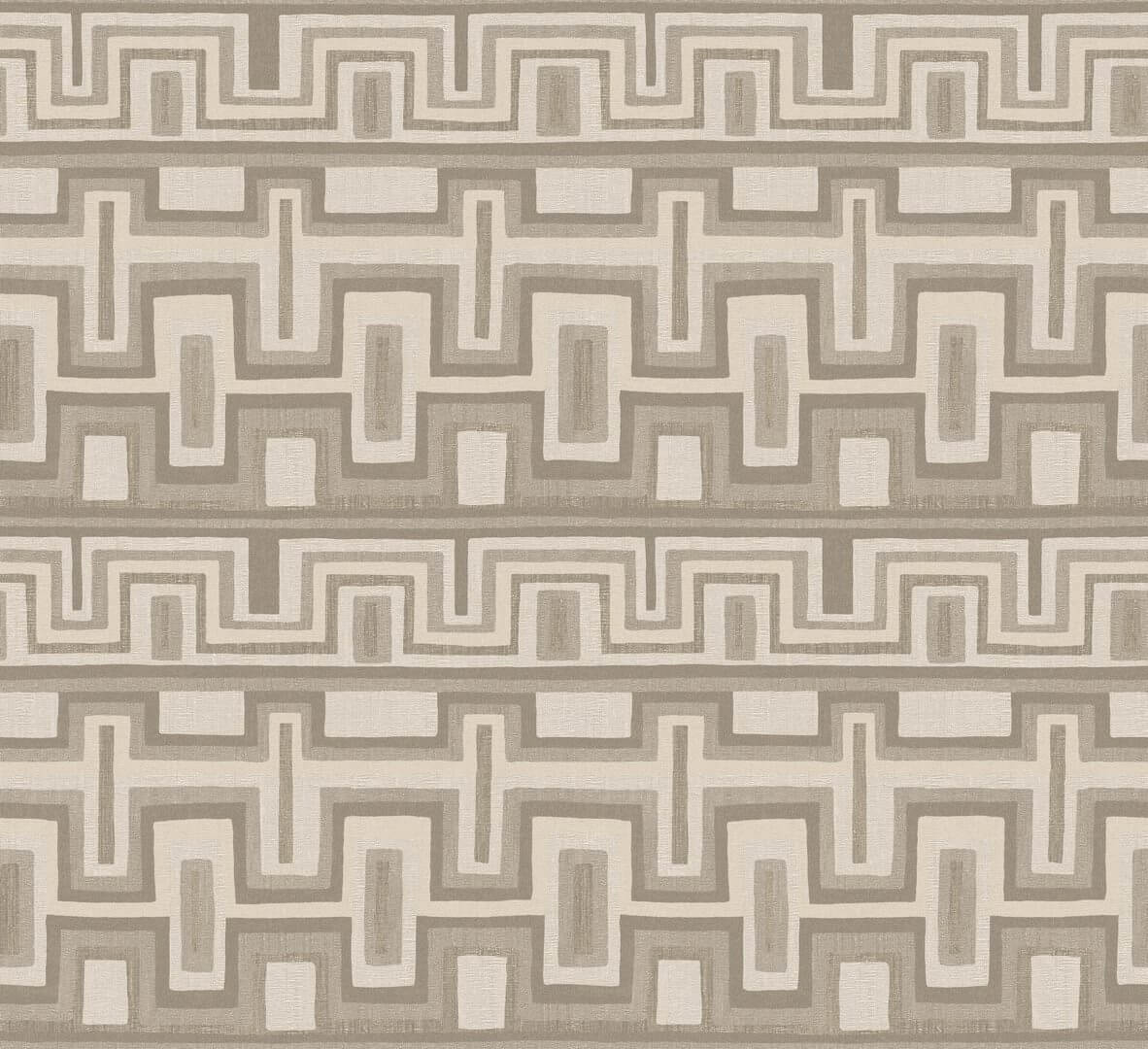 Tapeta geometryczna w etnicznym stylu Khroma AMA001 Morelos Amani