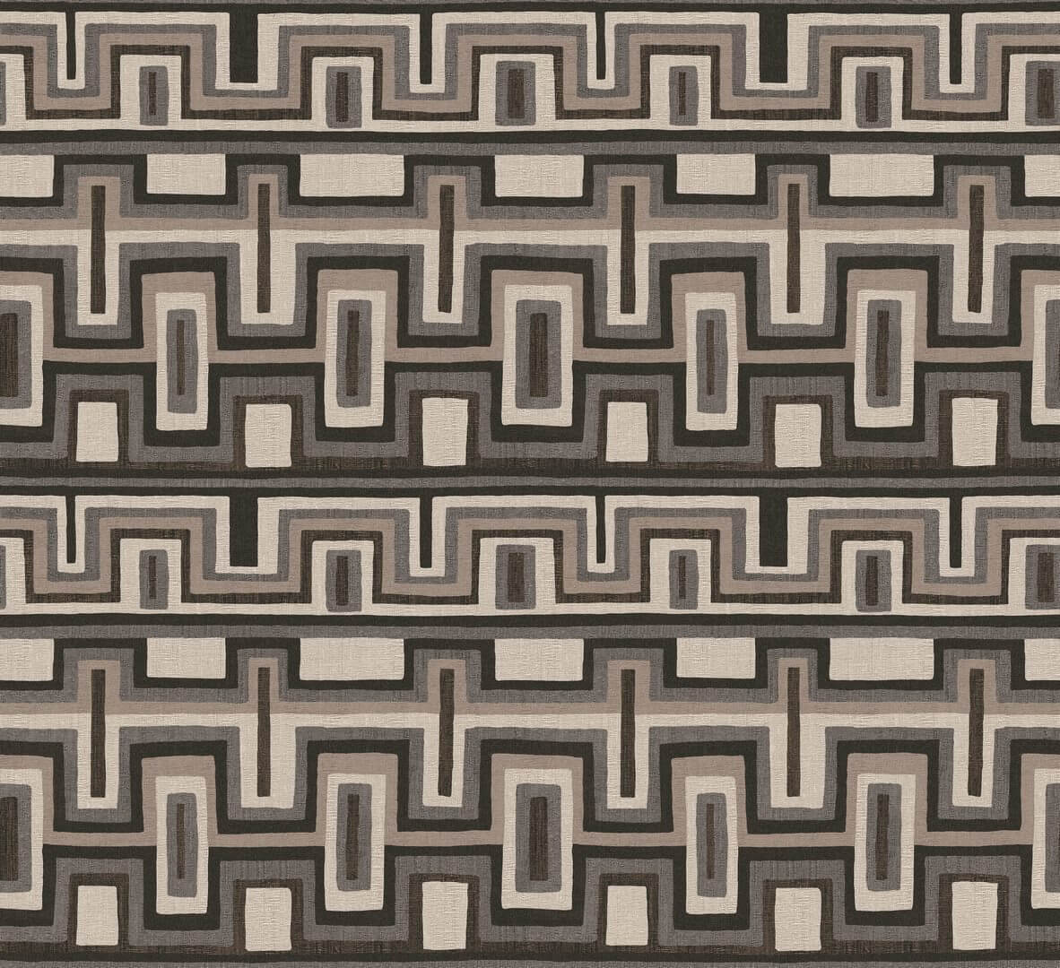 Tapeta geometryczna w etnicznym stylu Khroma AMA003 Morelos Amani