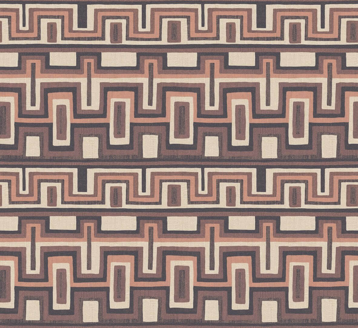 Tapeta geometryczna w etnicznym stylu Khroma AMA004 Morelos Amani