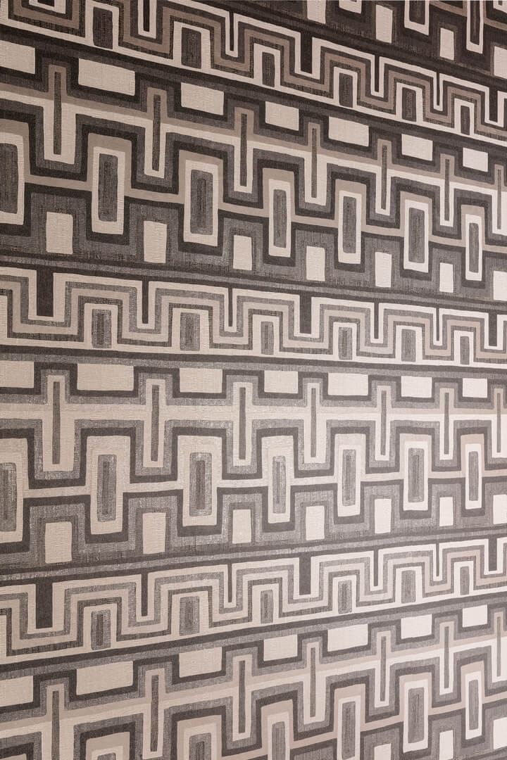 Tapeta geometryczna w etnicznym stylu Khroma AMA005 Morelos Amani