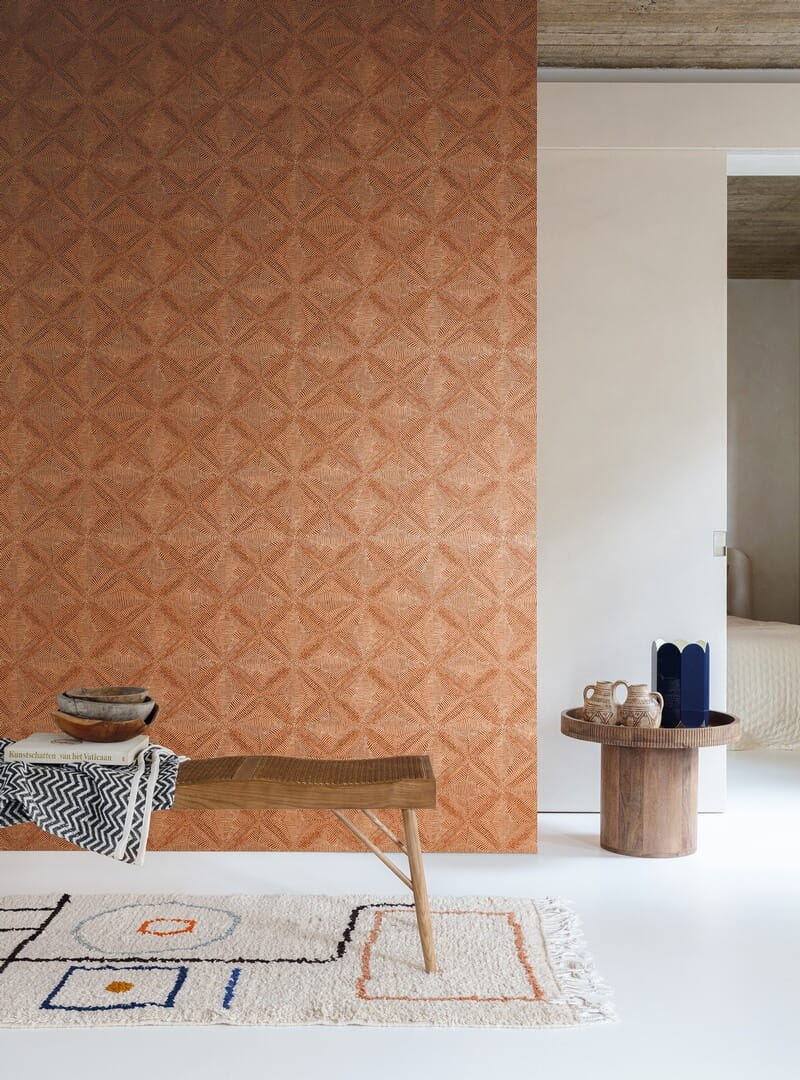 Tapeta geometryczna z efektem 3D Khroma AMA102 Khanta Amani