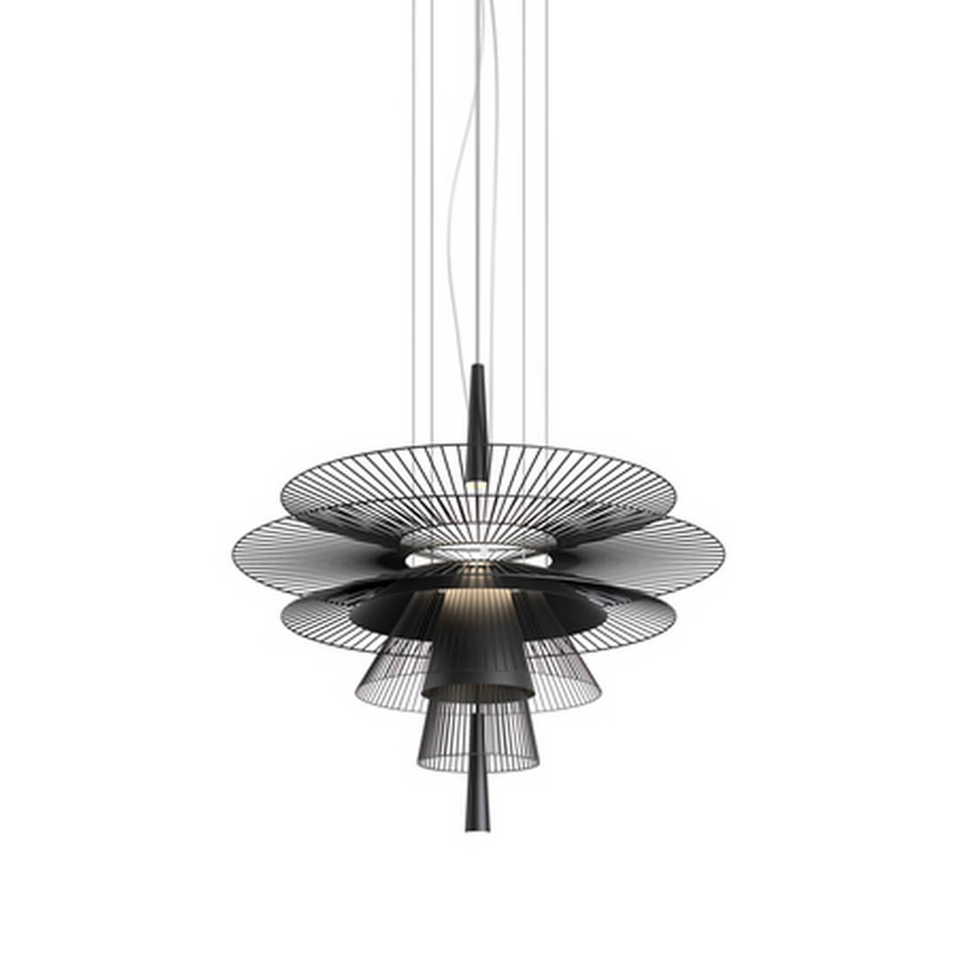 Lampa wisząca czarna Forestier Gravity I 21522