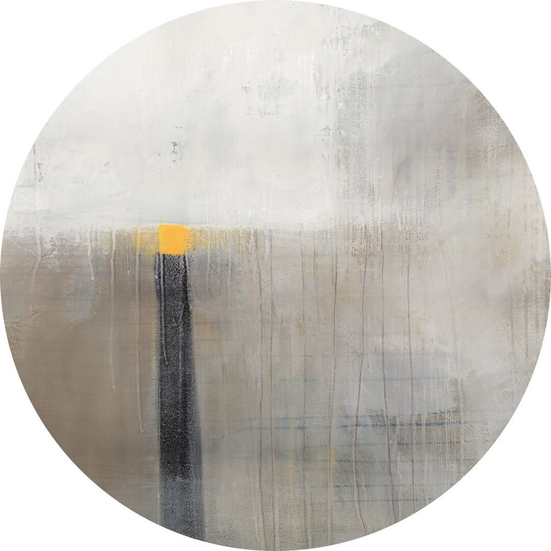 Mural okrągły nowoczesna Wall Art Light House Koło