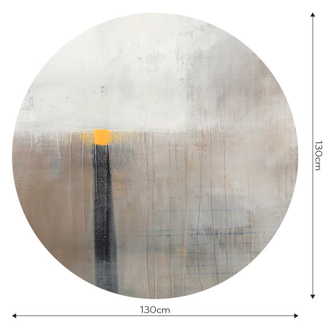 Mural okrągły nowoczesna Wall Art Light House Koło
