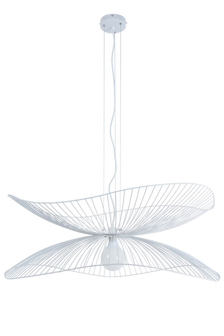 Lampa wisząca Forestier Libellule L Blanc 20637