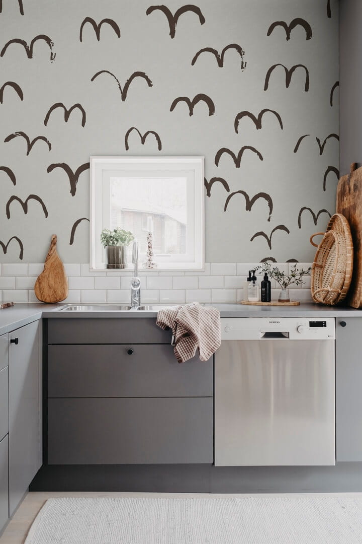Fototapeta ptaki Rebel Walls R20624 Bird Brown Fine Little Day