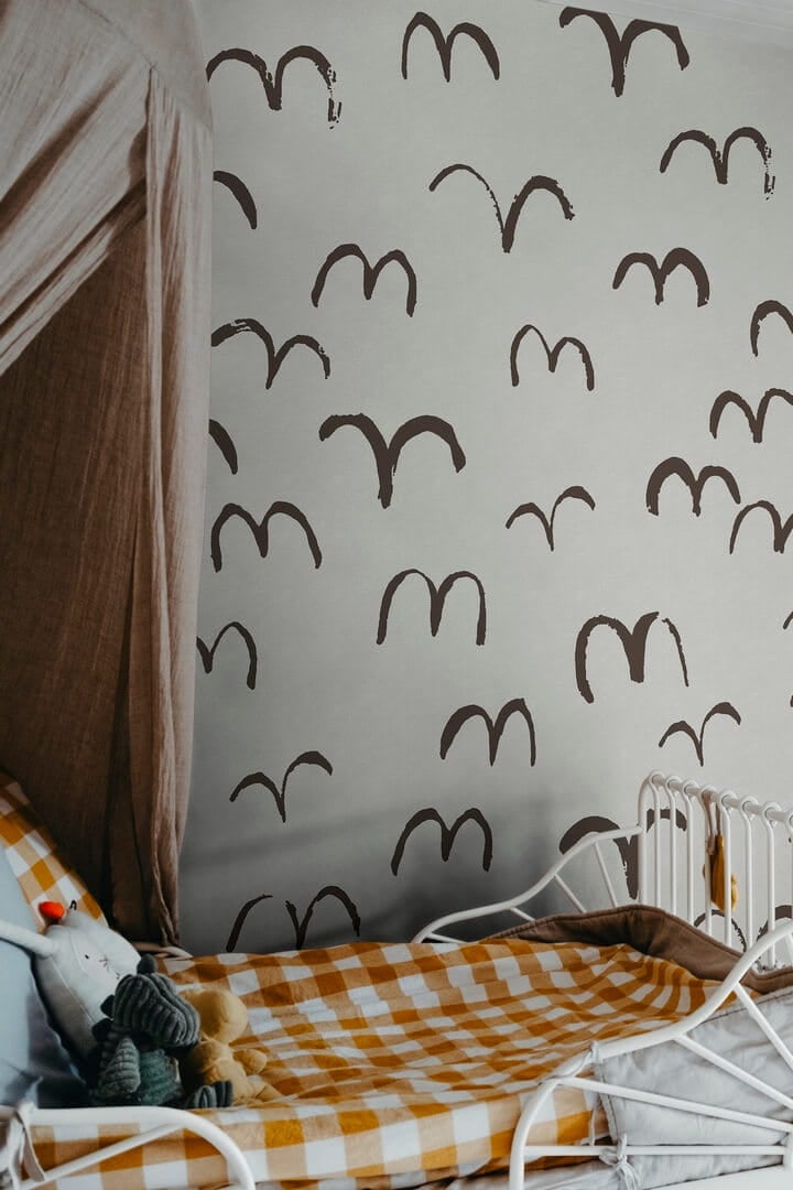 Fototapeta ptaki Rebel Walls R20624 Bird Brown Fine Little Day