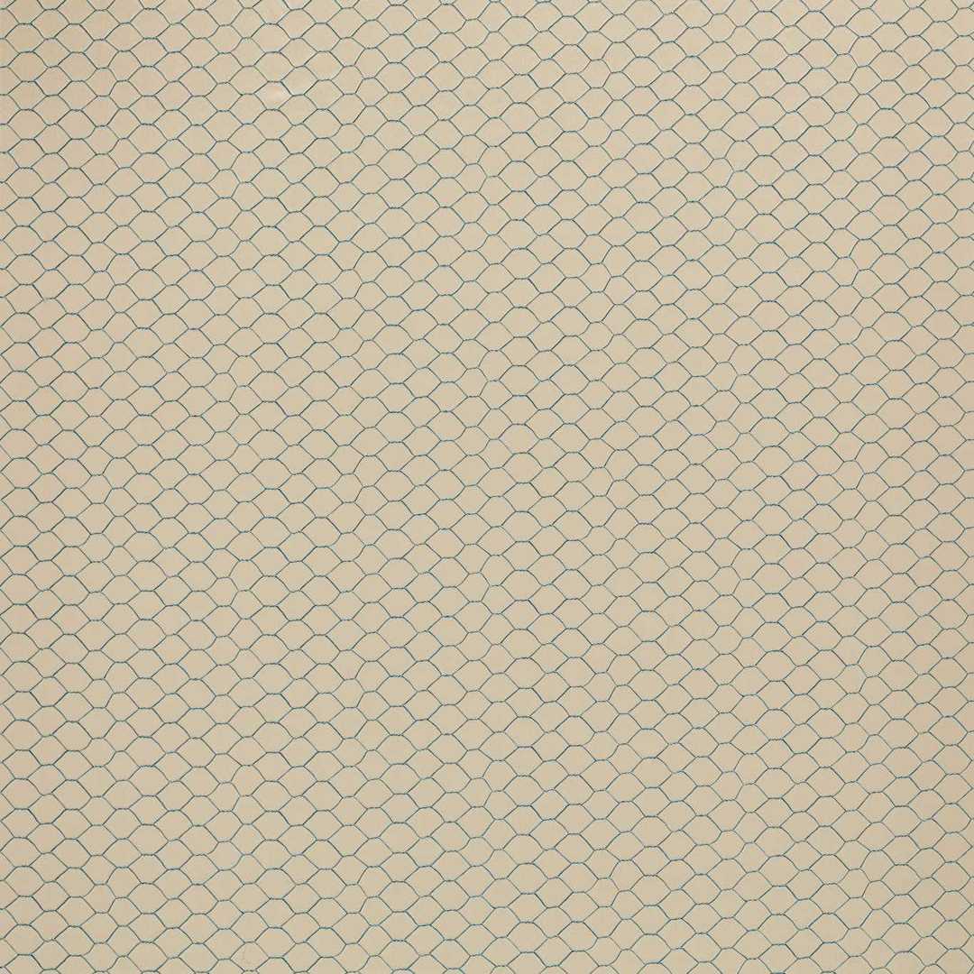 Tkanina z geometrycznym wzorem Sanderson 237381 Bantam Net Giles Deacon
