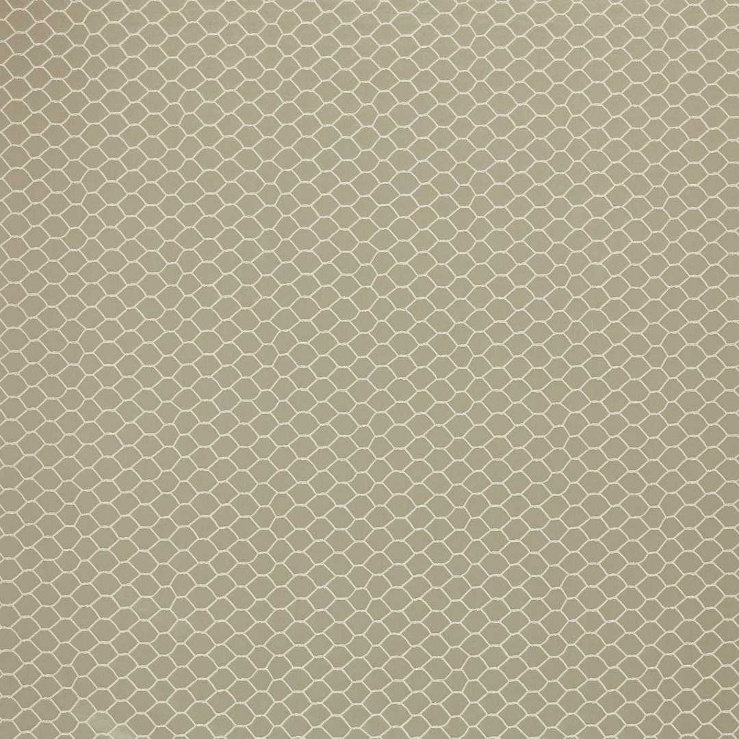 Tkanina z geometrycznym wzorem Sanderson 237383 Bantam Net Giles Deacon