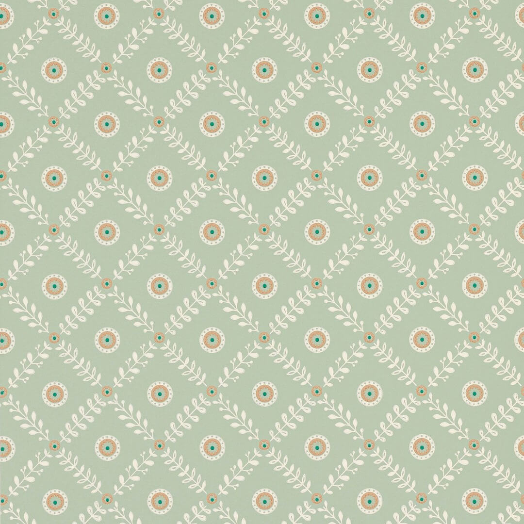 Tapeta roślinna kratownica Jane Churchill J191W-05 Payton Innis