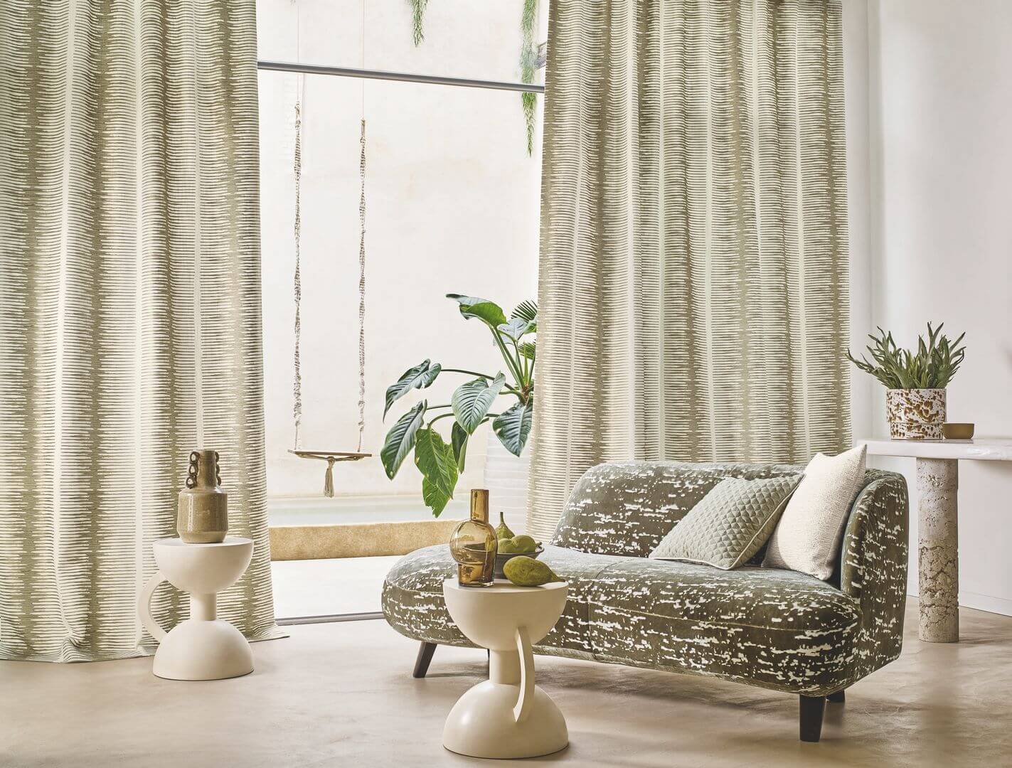 Tkanina welurowa Camengo 49620152 Limonite Evanescence