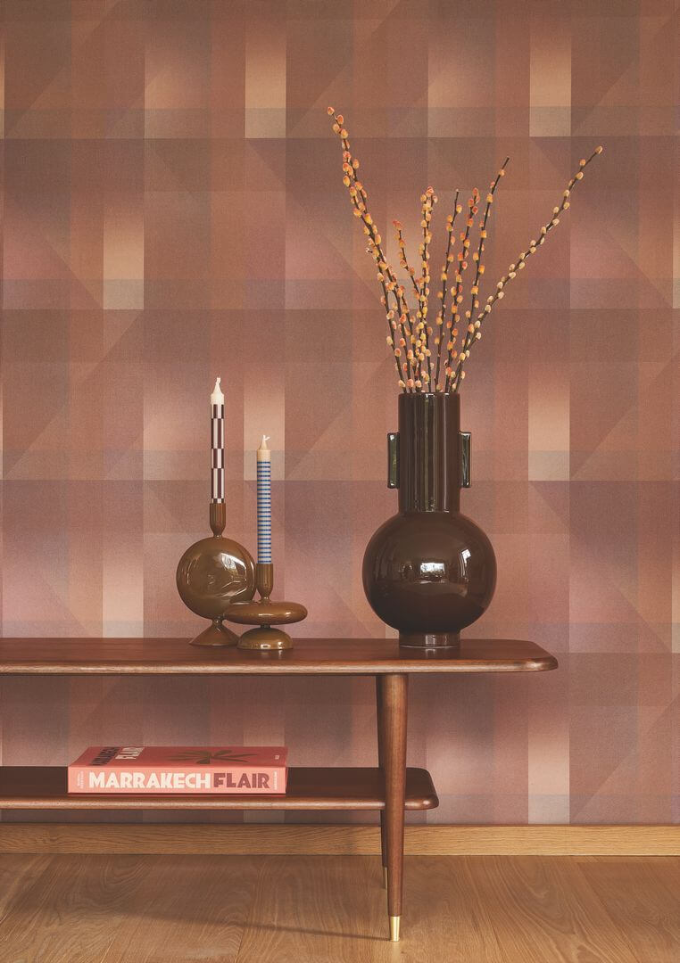 Tapeta geometryczna z efektem 3D Casadeco CARN 200508356 Edward Carnaby Street