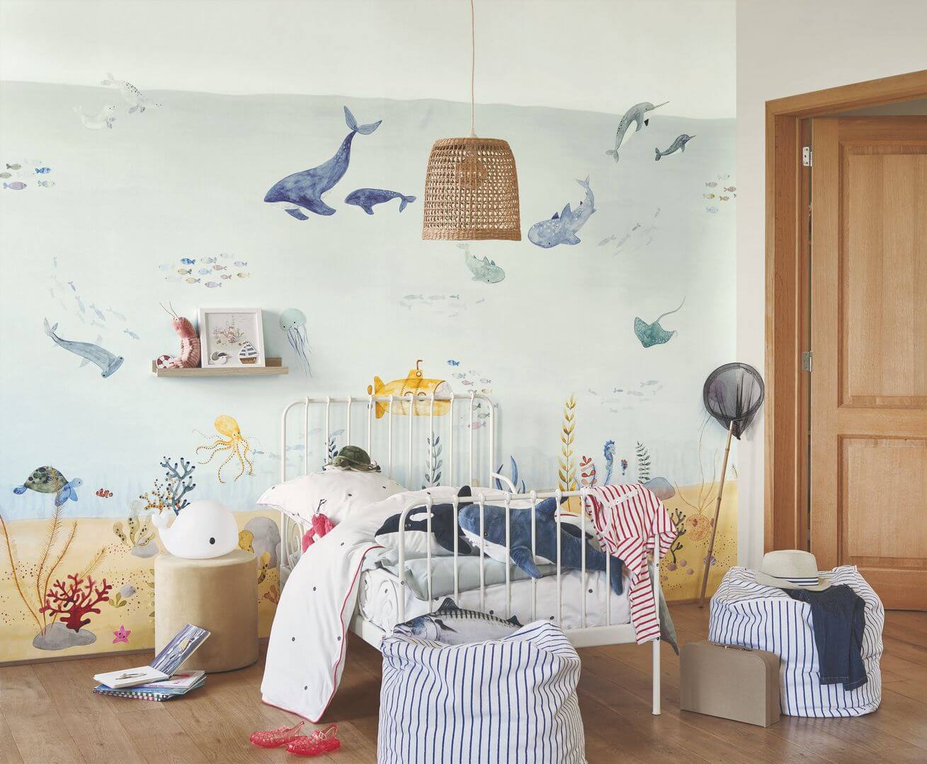 Mural podwodny świat Casadeco OUTD 200706208 M Exploration Under The Sea Once Upon A Time 2