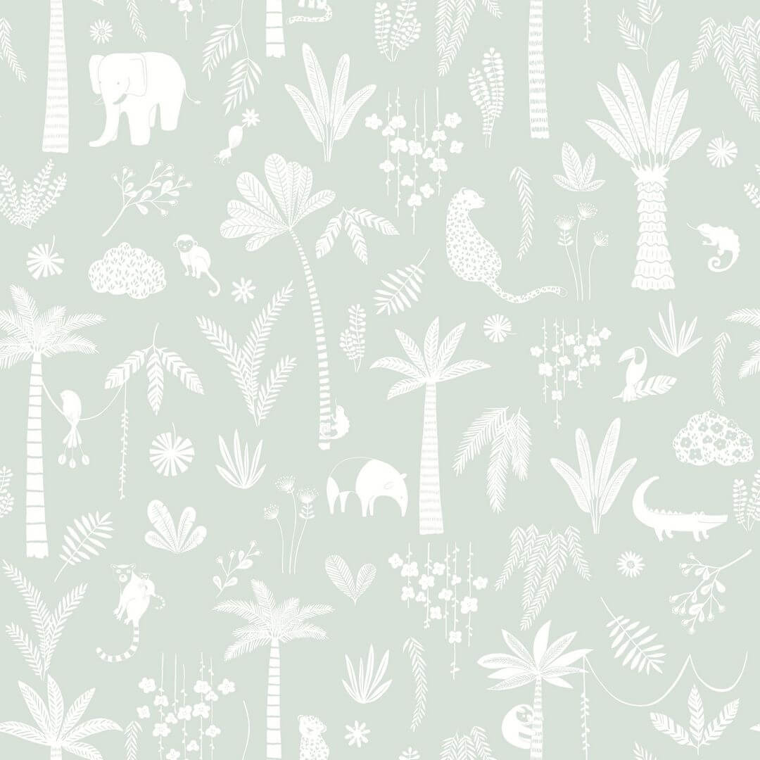 Tapeta jungle Casadeco OUTD 200766202 Poetic Jungle Once Upon A Time 2
