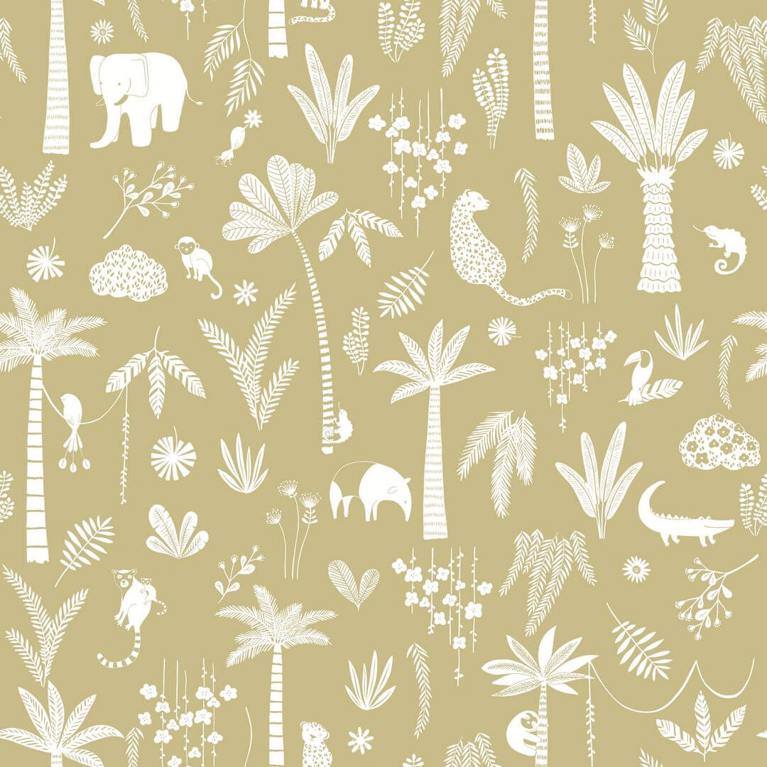 Tapeta jungle Casadeco OUTD 200767272 Poetic Jungle Once Upon A Time 2