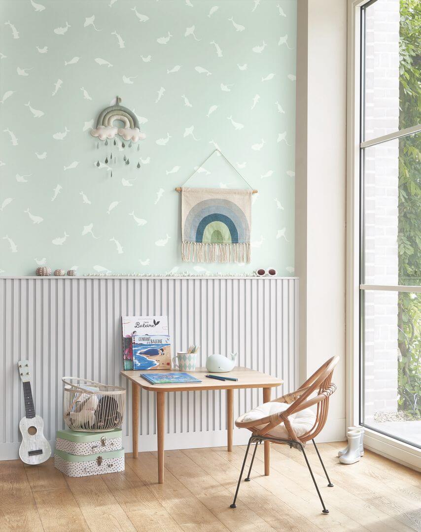 Tapeta stworzenia morskie Casadeco OUTD 200806101 Poetic Sea Once Upon A Time 2