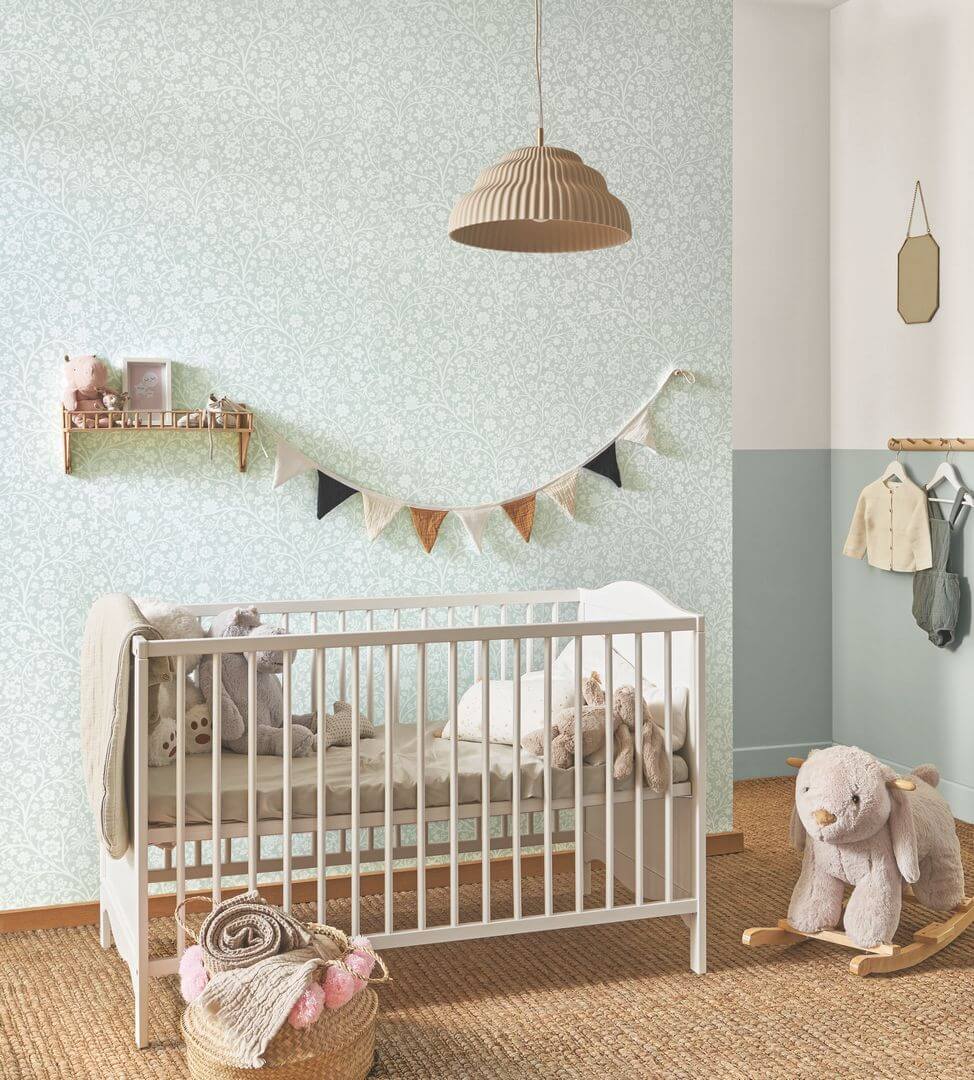 Tapeta kwiatki Casadeco OUTD 200834224 Poetic Flower Once Upon A Time 2