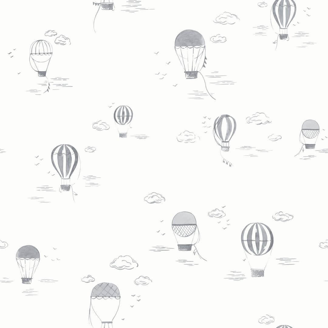 Tapeta balony w chmurach Casadeco OUTD 200859808 Balloons In The Clouds Once Upon A Time 2