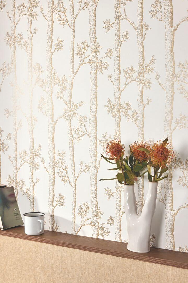Tapeta pnie drzewa Caselio BLD 106126060 Automne Balade