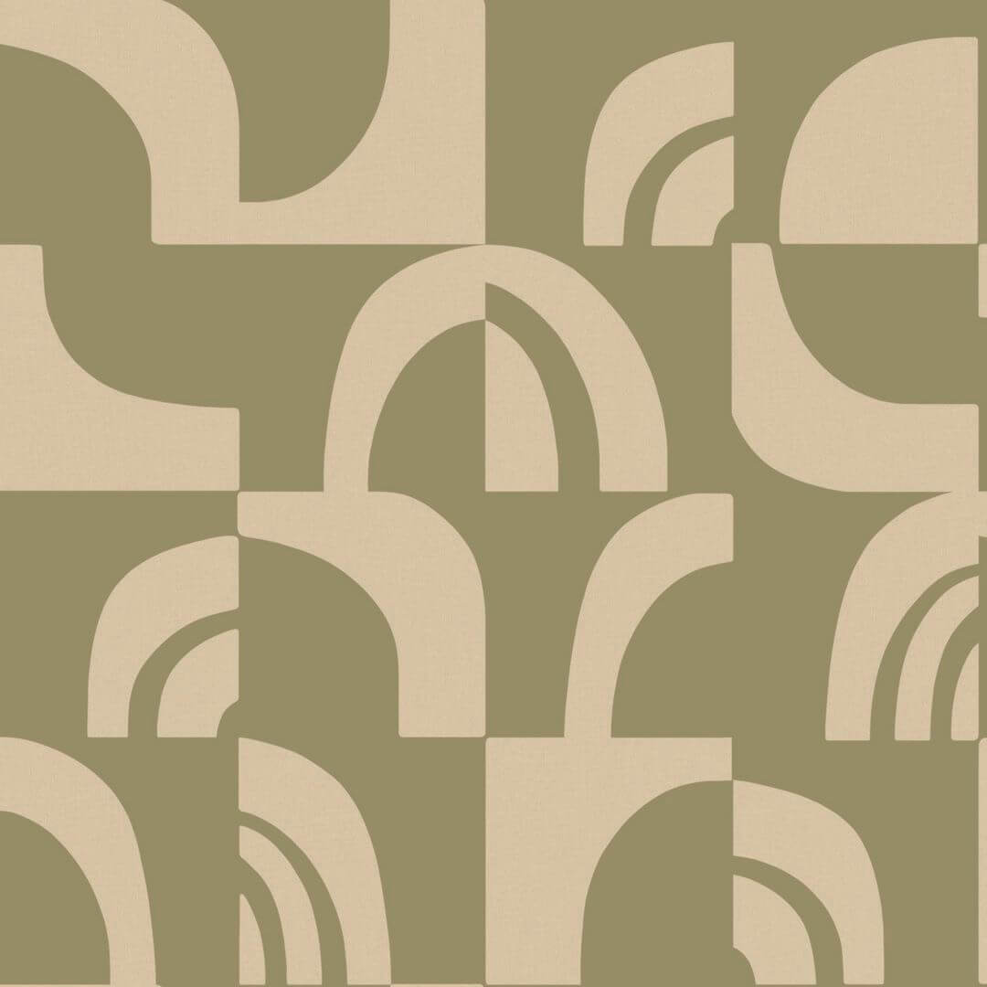 Tapeta geometryczna Caselio ORI 106077177 Empreinte Origine