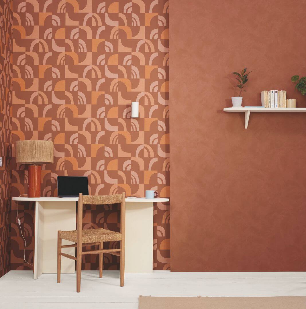Tapeta geometryczna Caselio ORI 106078001 Empreinte Origine