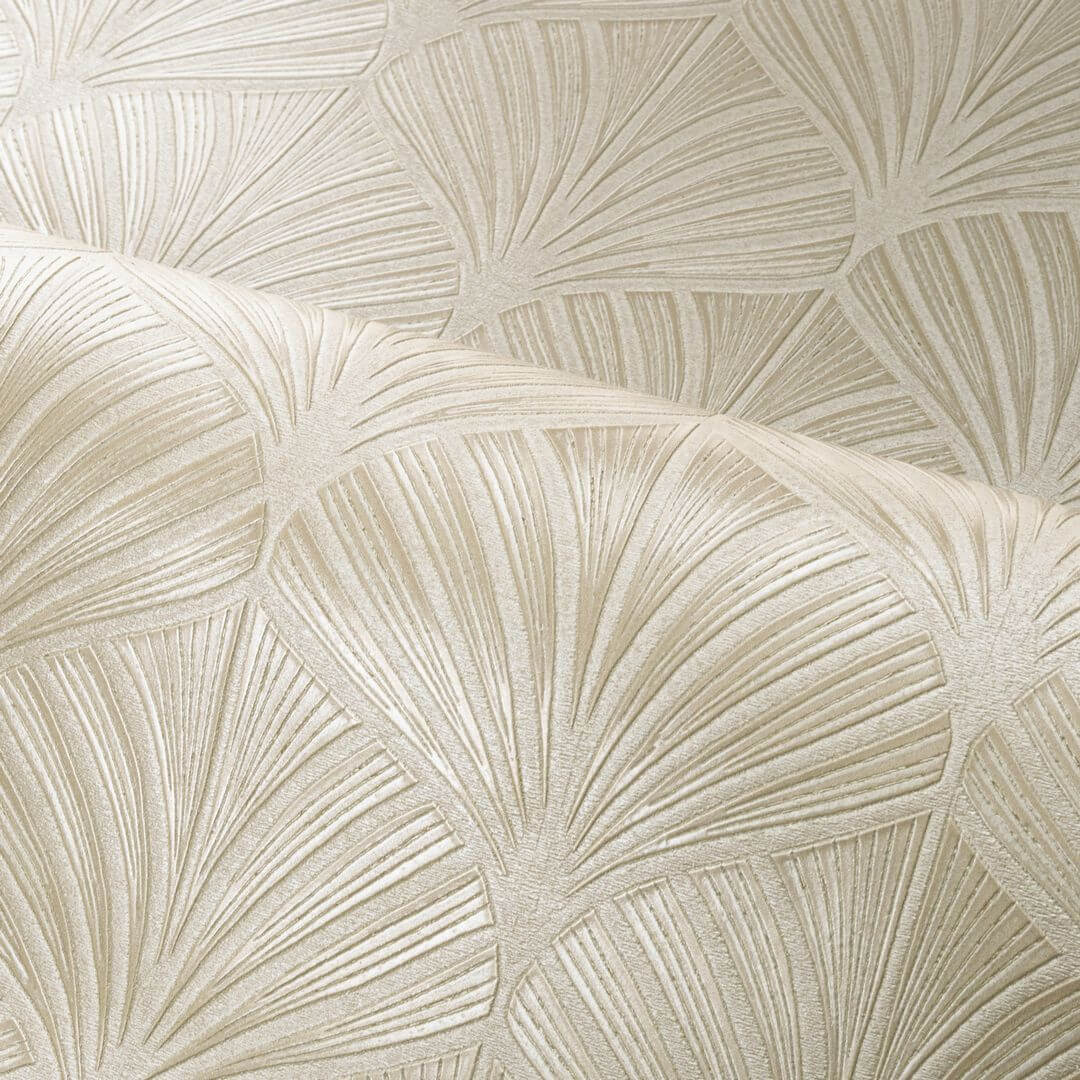 Tapeta eleganckie liście Casamance 76651222 Nereides Magnitude – Textures