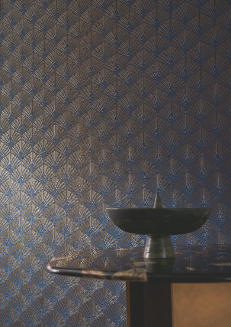 Tapeta eleganckie liście Casamance 76651222 Nereides Magnitude – Textures