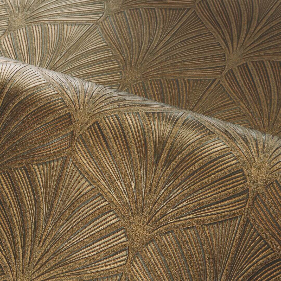 Tapeta eleganckie liście Casamance 76651834 Nereides Magnitude – Textures