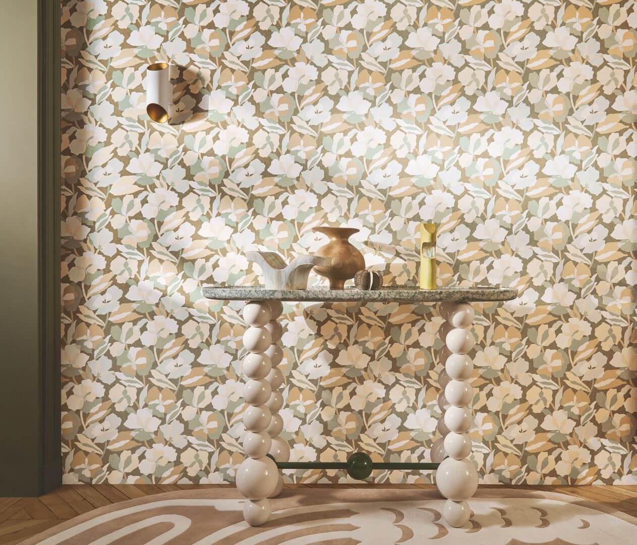 Tapeta kwiaty Casamance 76580712 Amatyllis Jardin Felicia